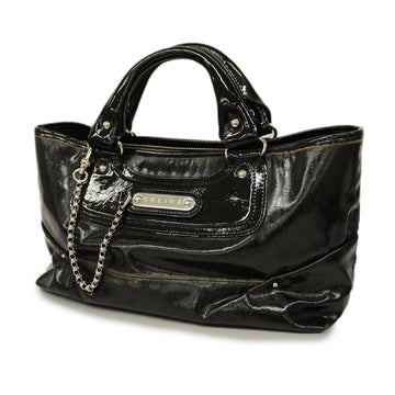 CELINEAuth  Boogie Bag Women's Leather Handbag Black