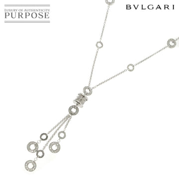 BVLGARIBulgari  B-ZERO1 Element Diamond Necklace 45cm K18 WG White Gold 750