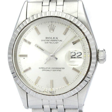 ROLEXVintage  Datejust 1603 Stainless Steel Automatic Mens Watch BF554425