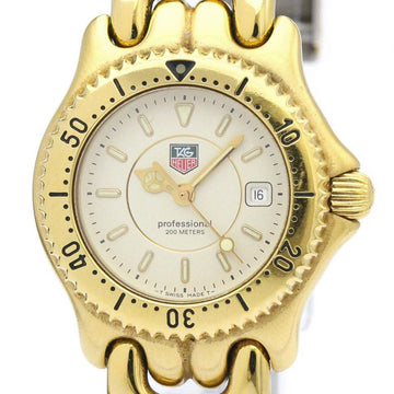 TAG HEUER Sel Professional 200M Gold Plated Quartz Ladies Watch WG1330