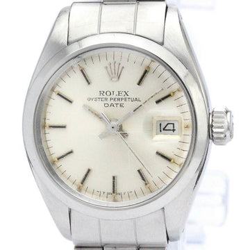 ROLEXVintage  Oyster Perpetual Date 6916 Steel Automatic Ladies Watch BF560253