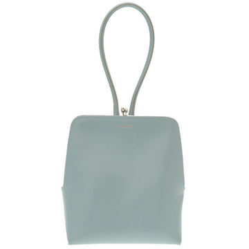 JIL SANDER Goji Frame Square Small JSWS856383 Leather Light Blue Handbag