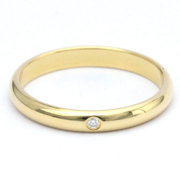 CARTIER 1895 1P Diamond Ring Yellow Gold [18K] Fashion Diamond Band Ring Gold