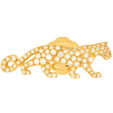 Cartier Mahango Panther Pin Brooch Diamond K18YG