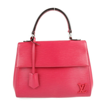 LOUIS VUITTON Cluny BB Handbag M42051 Epi Leather Hot Pink 2WAY Shoulder Bag Tote Shopping
