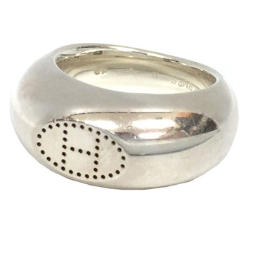 HERMES Evelyn Eclipse ring punching #53 about 13 AG925 silver men's women's