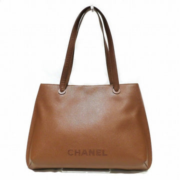 Chanel brown bag tote shoulder ladies