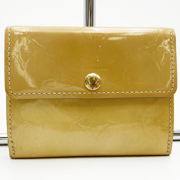 LOUIS VUITTON Ludlow Vernis Wallet Mini Gold Women's Men's Fashion Accessories M91160
