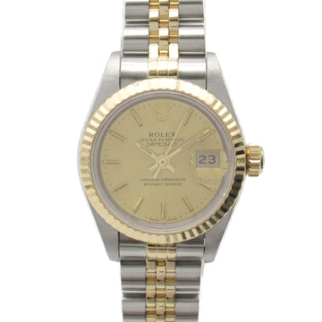 ROLEX Datejust N number Wrist Watch watch Wrist Watch 69173 Mechanical Automatic Gold K18 [Yellow Gold] Stainless St 69173