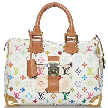 Louis Vuitton Multicolor Speedy 30 Handbag M92643 Bron PVC Leather Ladies LOUIS VUITTON