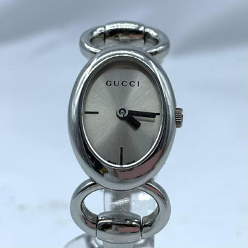 GUCCI 118 Tornabuoni Bracelet Watch Stainless Steel  Silver