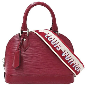 LOUIS VUITTON Bag Epi Ladies Handbag Shoulder 2way Alma BB Framboise M20610