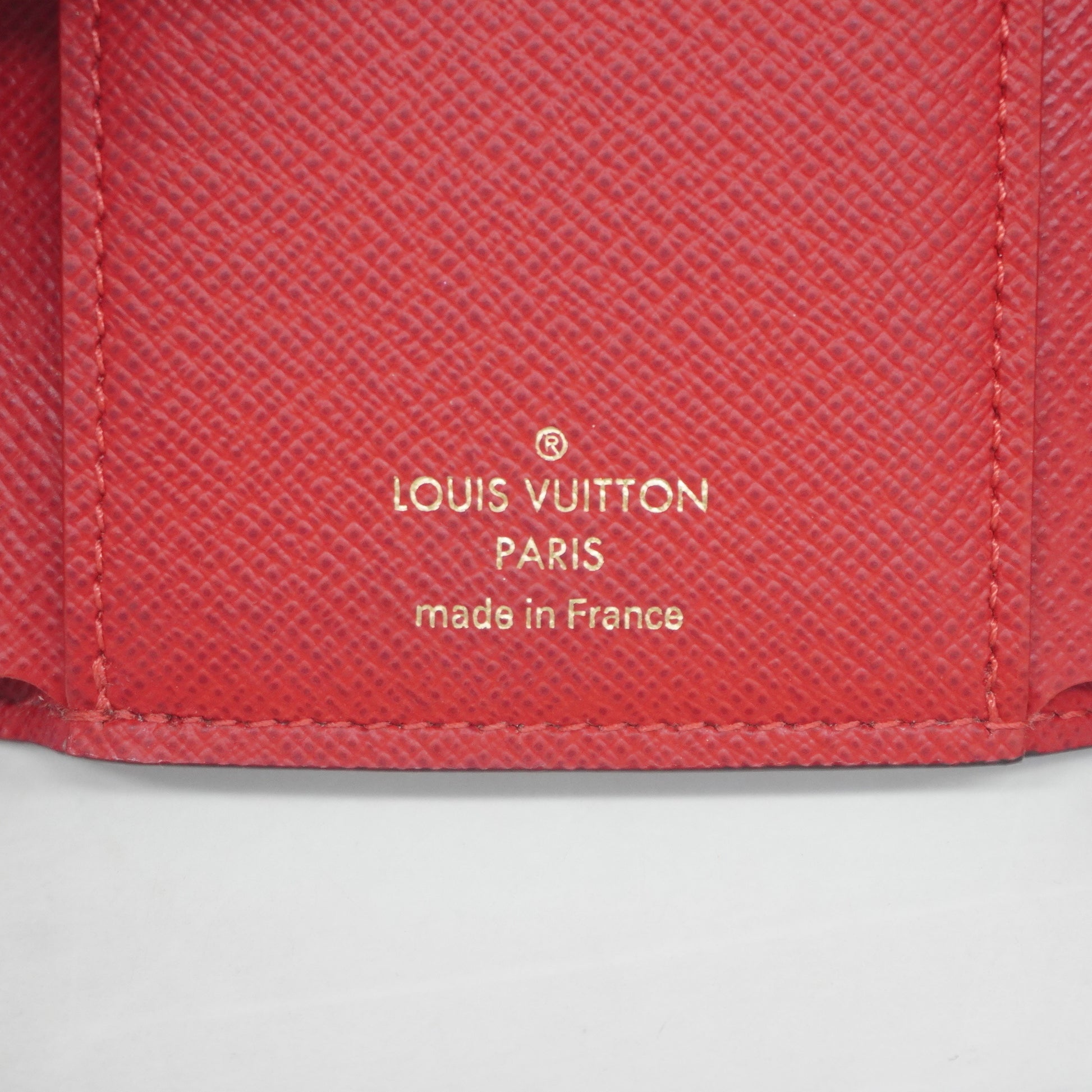 LOUIS VUITTON Tri-fold wallet N41938 Portefeiulle Victorine Damier can –