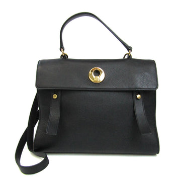 SAINT LAURENT Bag 368228 Women's Leather Handbag,Shoulder Bag Black,Brown