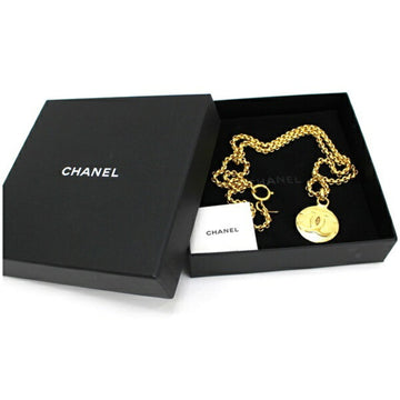 Chanel necklace gold color here mark 29 CHANEL ladies men's possible pendant