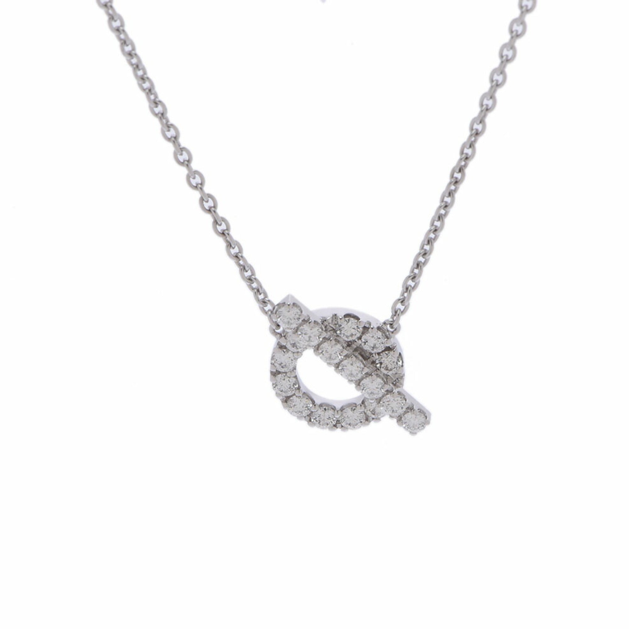 HERMES 18K玫瑰金Finesse necklace 6.02ct鑽石項鍊– Brand Off Hong Kong Online Store