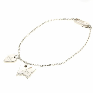Gucci Bracelet Butterfly & Heart Silver 925 Ladies GUCCI