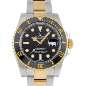 ROLEX Submariner Date 116613LN Black Dial Watch Men's