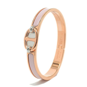 Hermes Mini Clic Ch??ne d'Ancle Bangle Bracelet Pink/Rose Gold