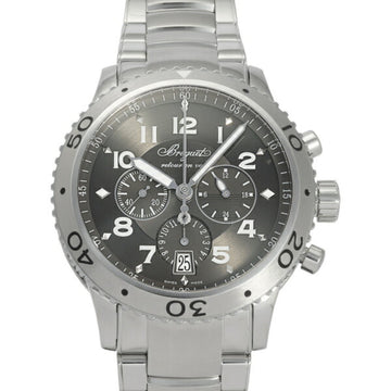 BREGUET Type XXI 3810ST/92/SZ9 Gray Dial Watch Men's