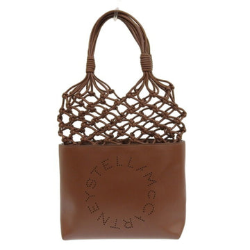 STELLA MCCARTNEY Alter Nappa Knotted Bag Tote 700093 Brown Women's