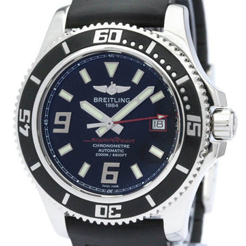 Polished BREILING Superocean 44 Steel Automatic Mens Watch A17391 BF563420