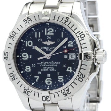 BREITLINGPolished  Super Ocean Steel Automatic Mens Watch A17360 BF563351