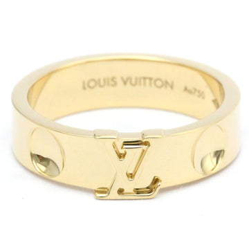 LOUIS VUITTON Berg Amplant LV Ring Q9K96H Yellow Gold [18K] Fashion No Stone Band Ring Gold