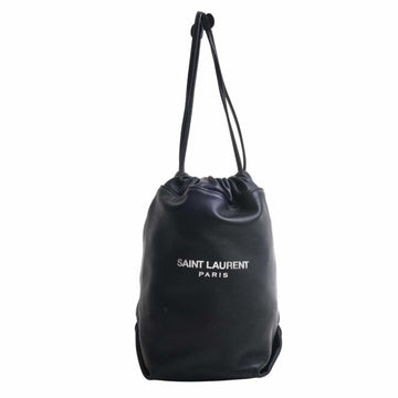 SAINT LAURENT Leather Teddy Small Chain Shoulder Bag 583328 Black Ladies