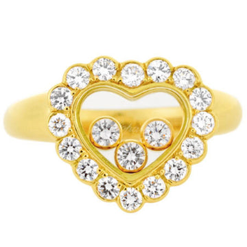 Chopard Diamond Happy Diamonds Icon Ring Heart K18YG