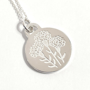 TIFFANY GO WOMEN 2022 Carnation Necklace Silver 925 &Co. Women's