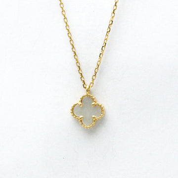 VAN CLEEF & ARPELS Sweet Alhambra VCARF69100 Yellow Gold [18K] Shell Men,Women Fashion Pendant Necklace [Gold]