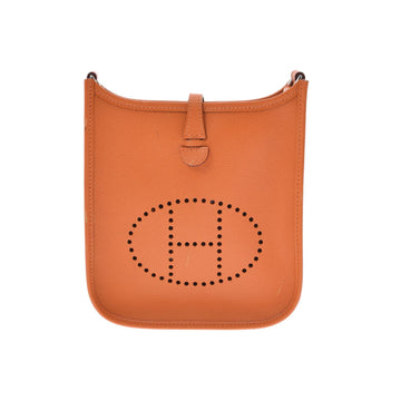 Hermes Evelyn TPM Orange H Engraved (around 2004) Ladies Epson Shoulder Bag