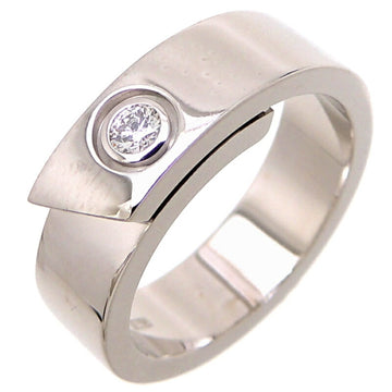 CARTIER #52 Diamond Anniversary Women's Ring B4044752 750 White Gold No. 11.5