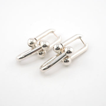 TIFFANY&Co.  Hardware Link 925 19.0g Earrings Silver Women's