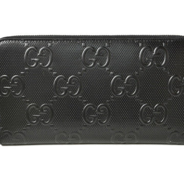 GUCCI wallet men and women  round long GG signature embossed 625563 1W3AN 1000