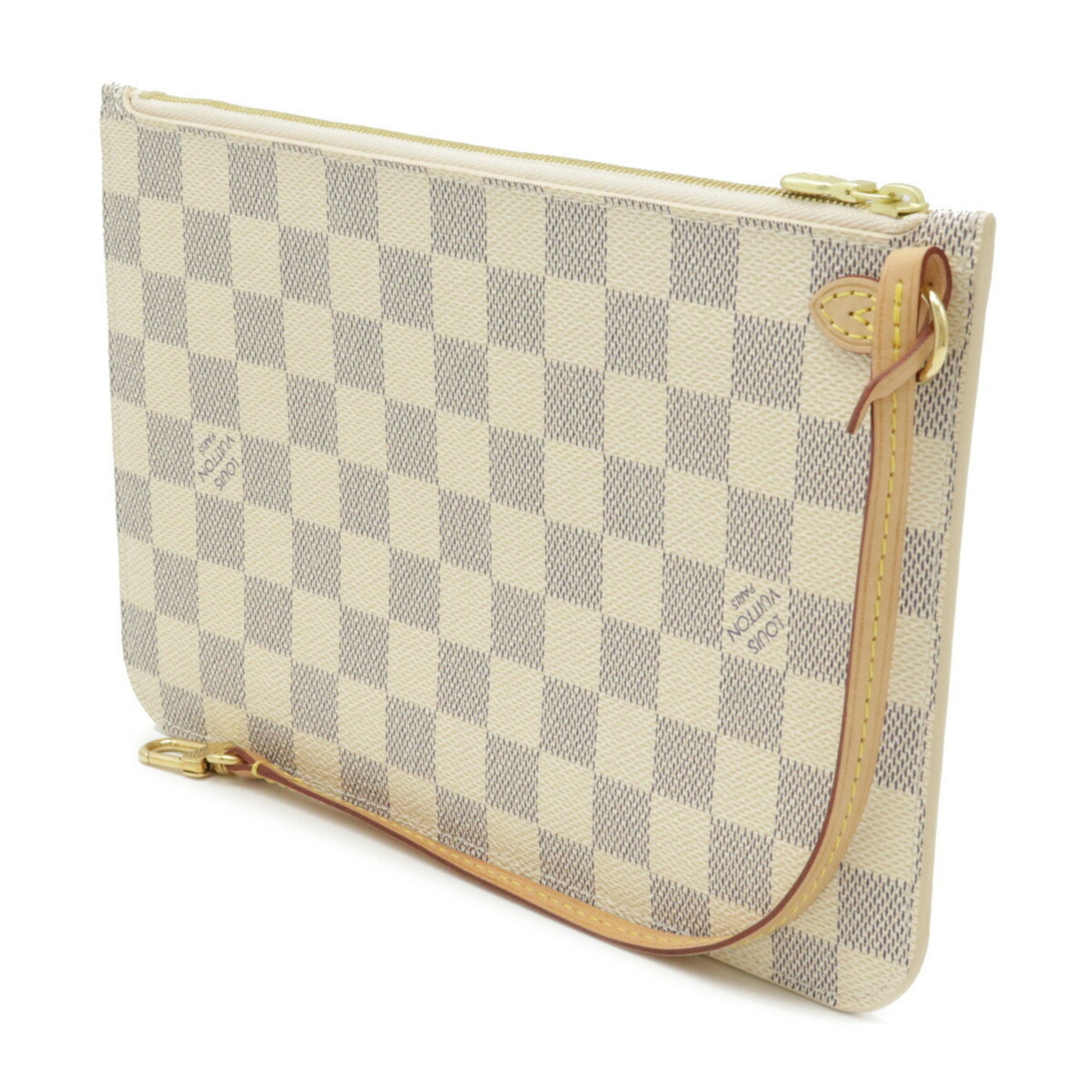 Louis Vuitton Damier Azur Neverfull MM Pouch Accessories Only N41361