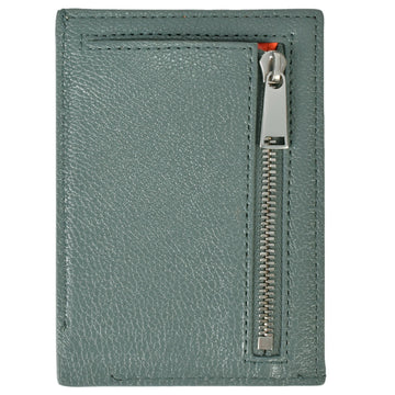 BOTTEGA VENETA Card case with coin purse Bicolor Gray Orange