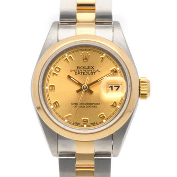 ROLEX Datejust Oyster Perpetual Watch Stainless Steel 69163 Ladies
