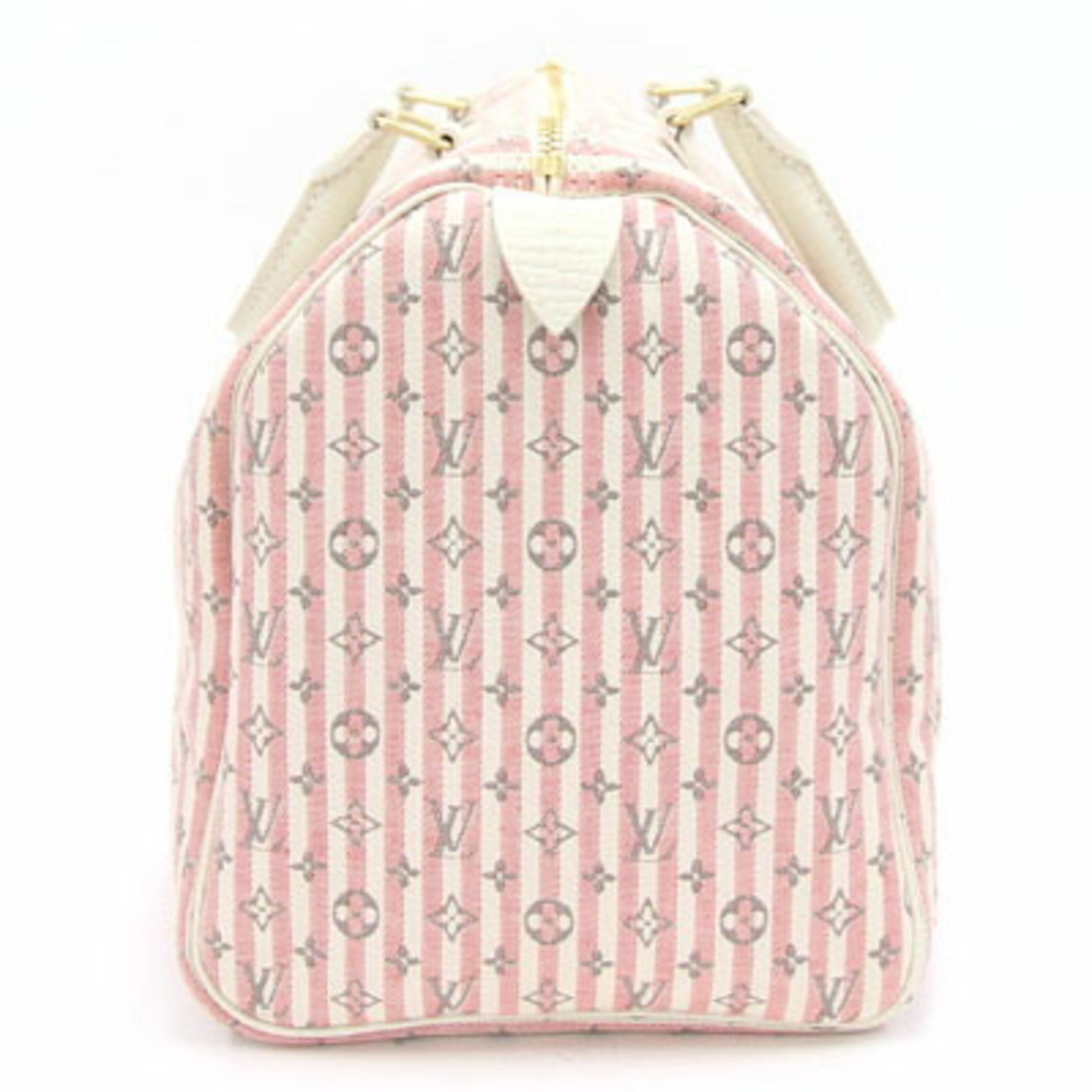 Louis Vuitton Handbag Monogram Run Croisette Speedy 30 M95501 Rouge Wo