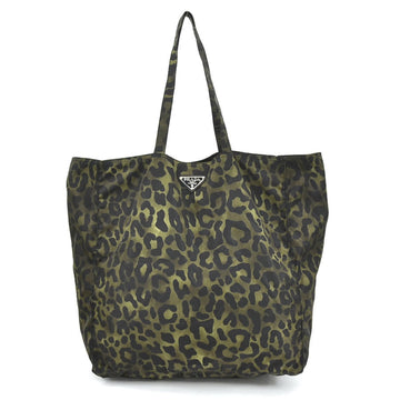 PRADA handbag tote bag nylon camouflage unisex