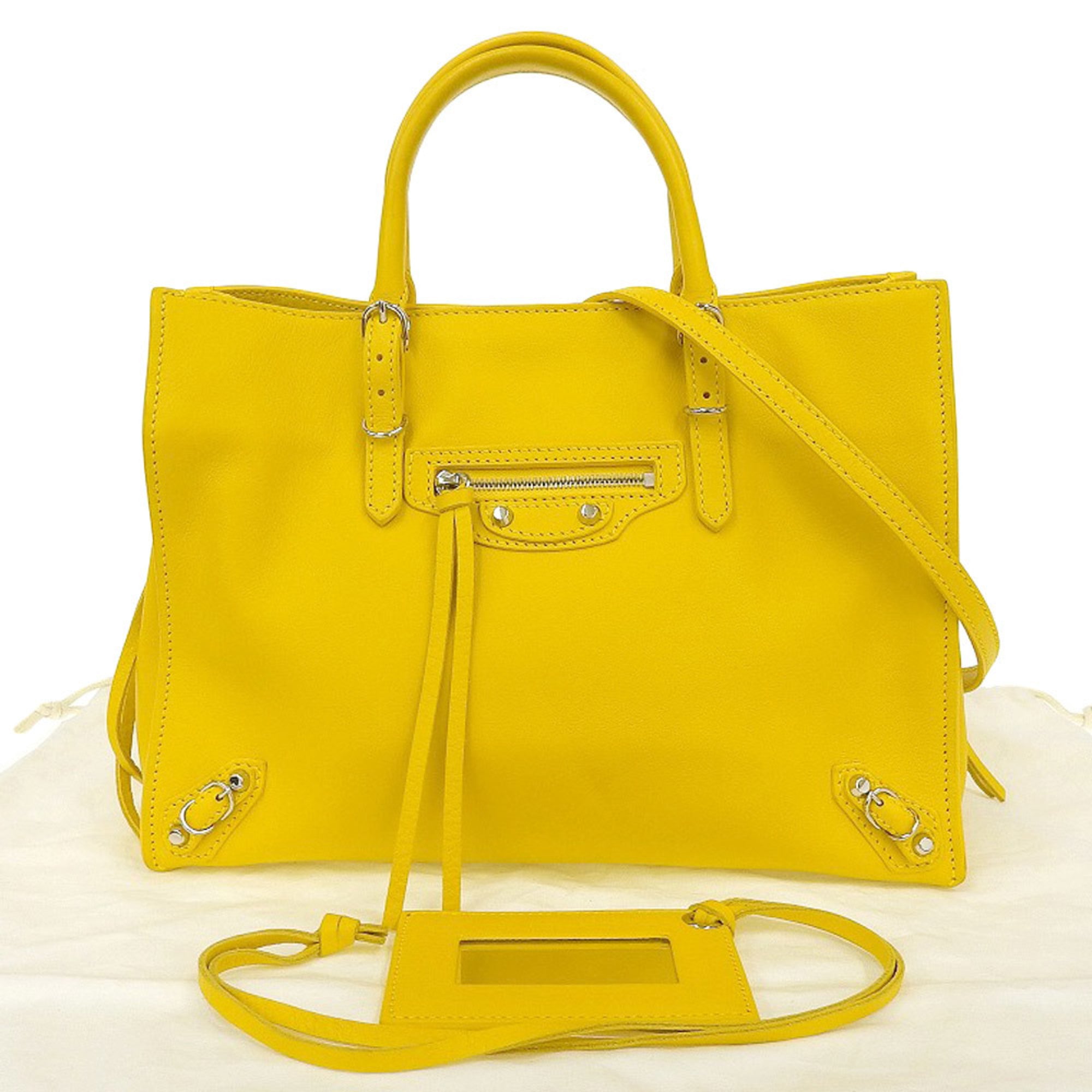 Yellow Shopping Tote shoulder bag Balenciaga  Vitkac GB