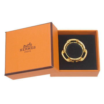 HERMES Chaine d'Ancre Scarf Ring Gold Special Box