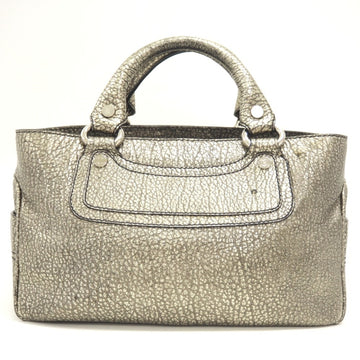 CELINE/ Boogie Back Handbag Silver Women's