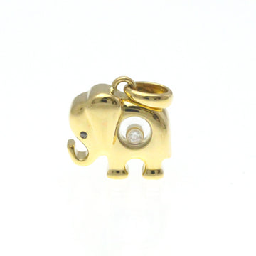 CHOPARD Happy Diamond Elephant 792189 Yellow Gold [18K] Diamond,Sapphire Men,Women Fashion Pendant Necklace [Gold]