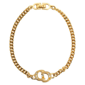 CHRISTIAN DIOR Dior chain bracelet gold plated ladies