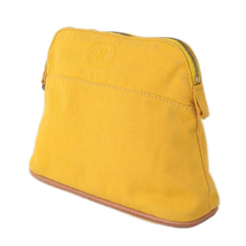 HERMES / Hermes Bored Pouch PM Makeup Yellow