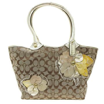 COACH signature handbag F16276 with charm