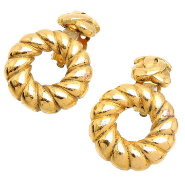 Chanel Cc Brooch Pin Gold 93A 27411