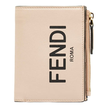 FENDI bifold wallet 8M0447 pink leather ladies
